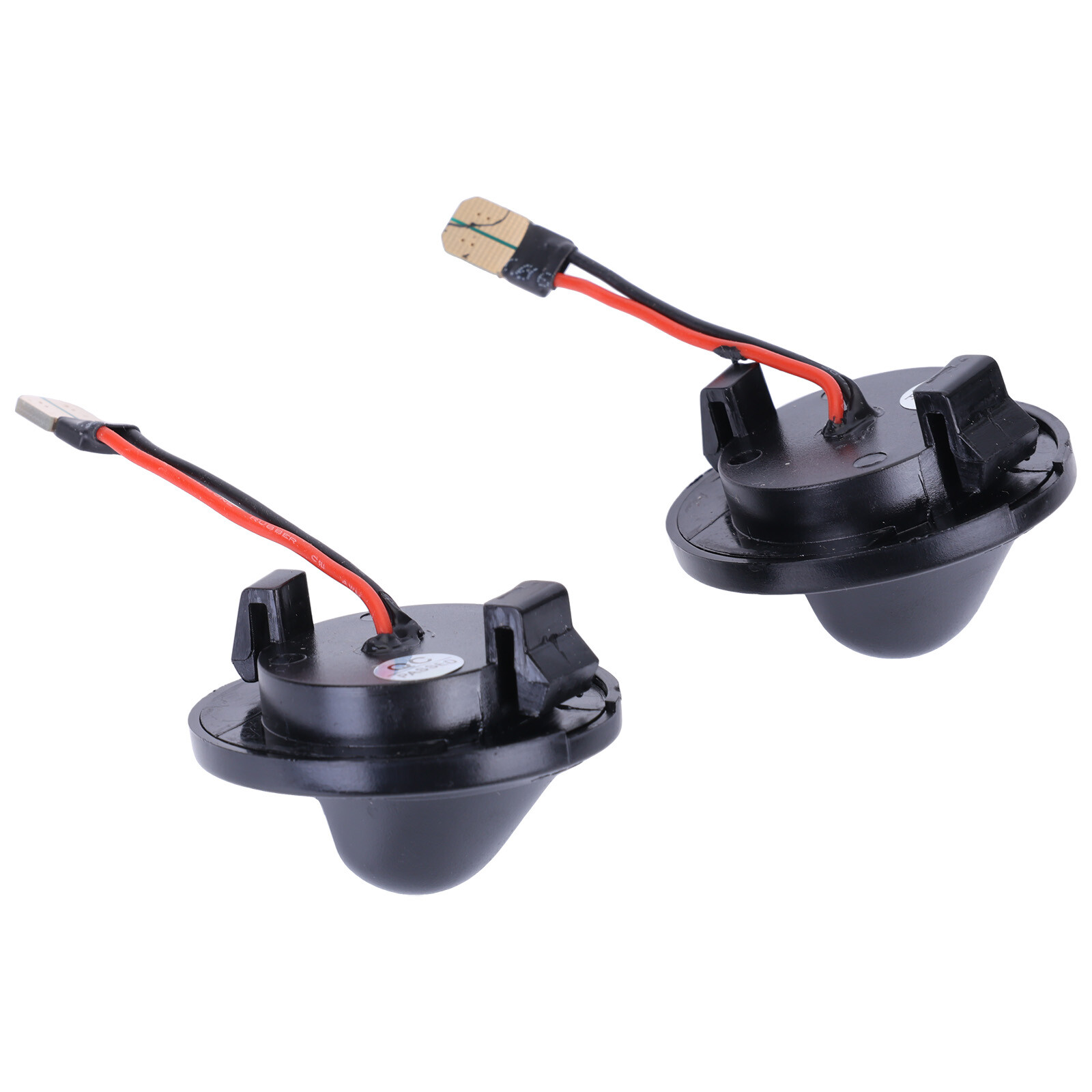2PCS LED License Plate Light Assembly Replacement Tag Lamp for F150 F250 F350