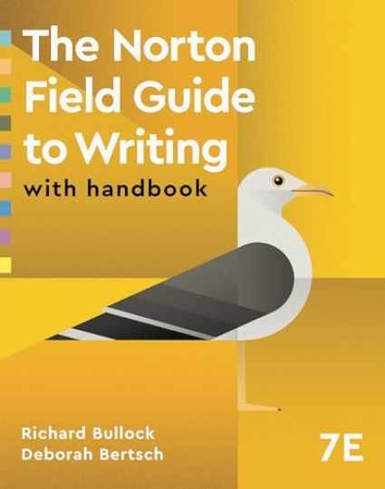 The Norton Field Guide to - Paperback, by Bullock Richard; Bertsch - Very Good i