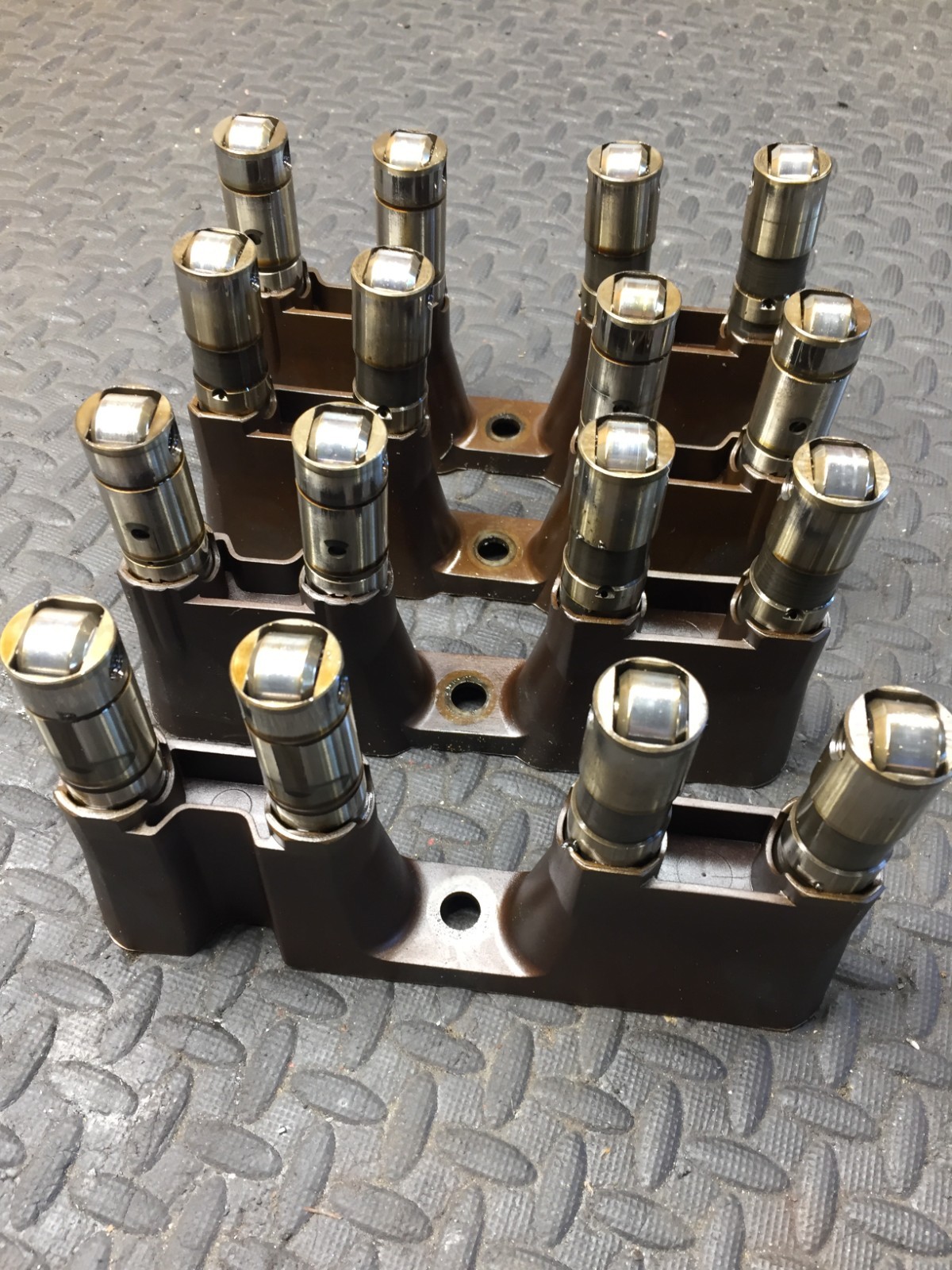 Lifters Set of 16 for Chevrolet LS L99 OEM W/ TRAYS USED #2 7913