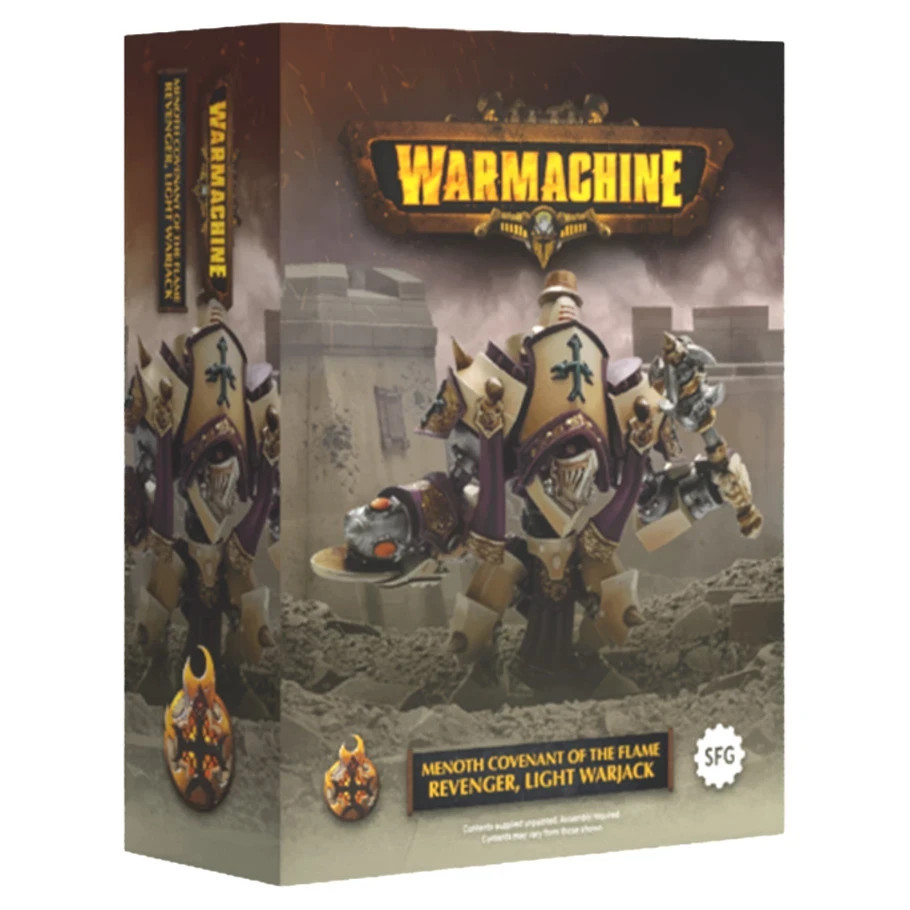Warmachine: Protectorate of Menoth Covenant of the Flame: Revenger Light Warjack