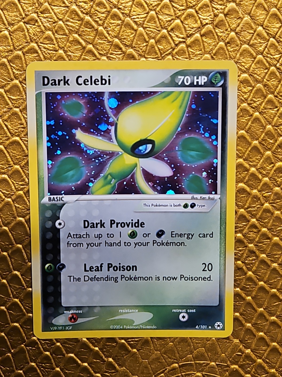 Dark Celebi 4/101 Holo EX Hidden Legends 2004 Pokemon TCG Near Mint NM