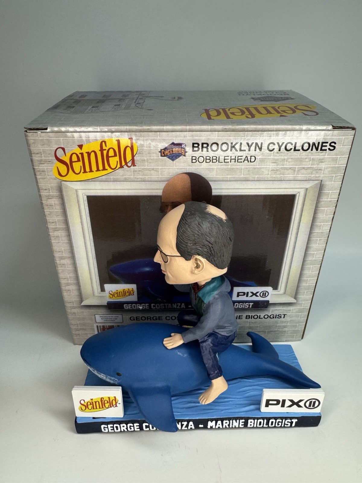 George Costanza Marine Biologist Bobblehead Seinfeld Brooklyn Cyclones SGA George Costanza Marine Biologist Bobblehead Seinfeld Brooklyn Cyclones SGA