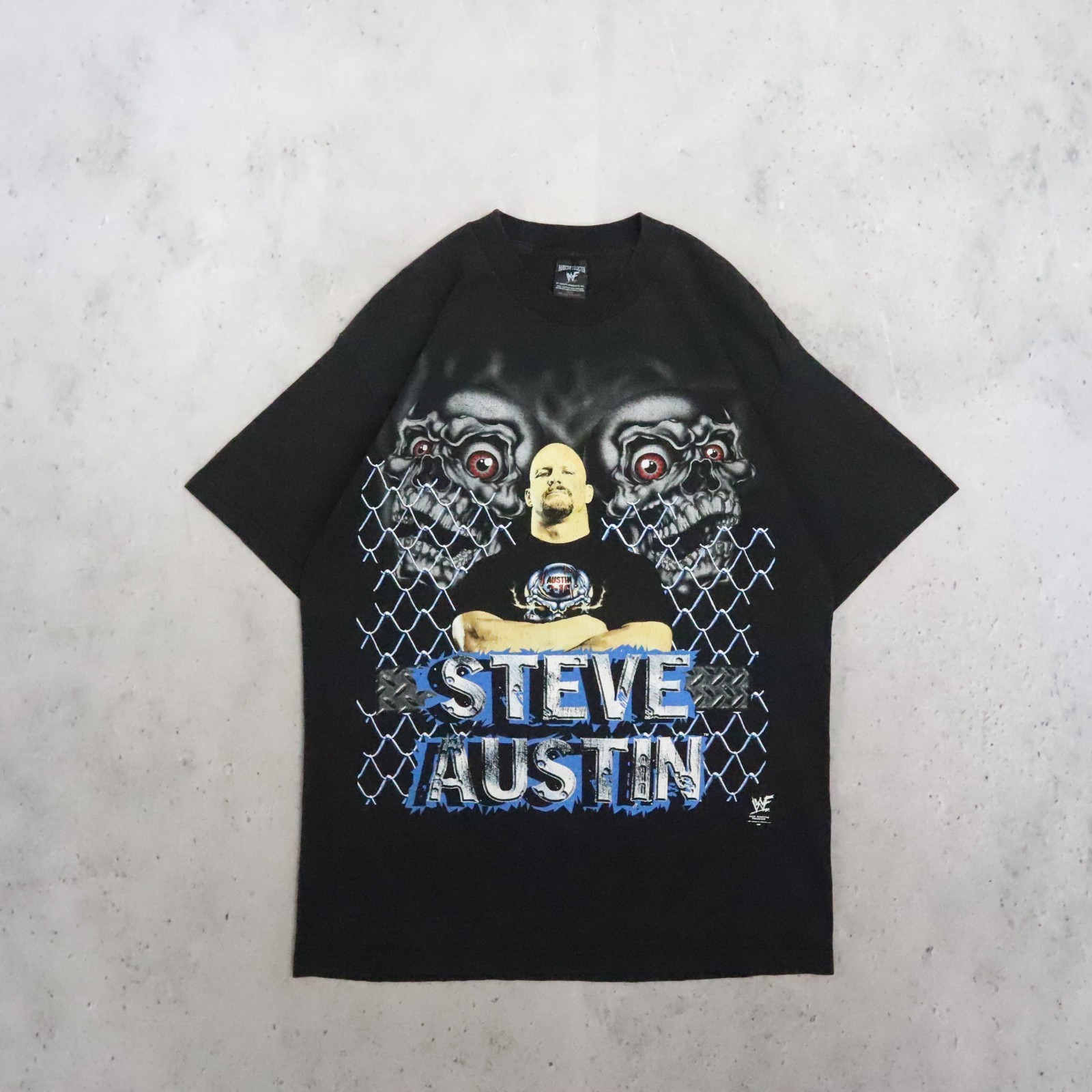 Vintage Stone Cold Steve Austin Wrestling T-Shirt Size XL WWE WWF