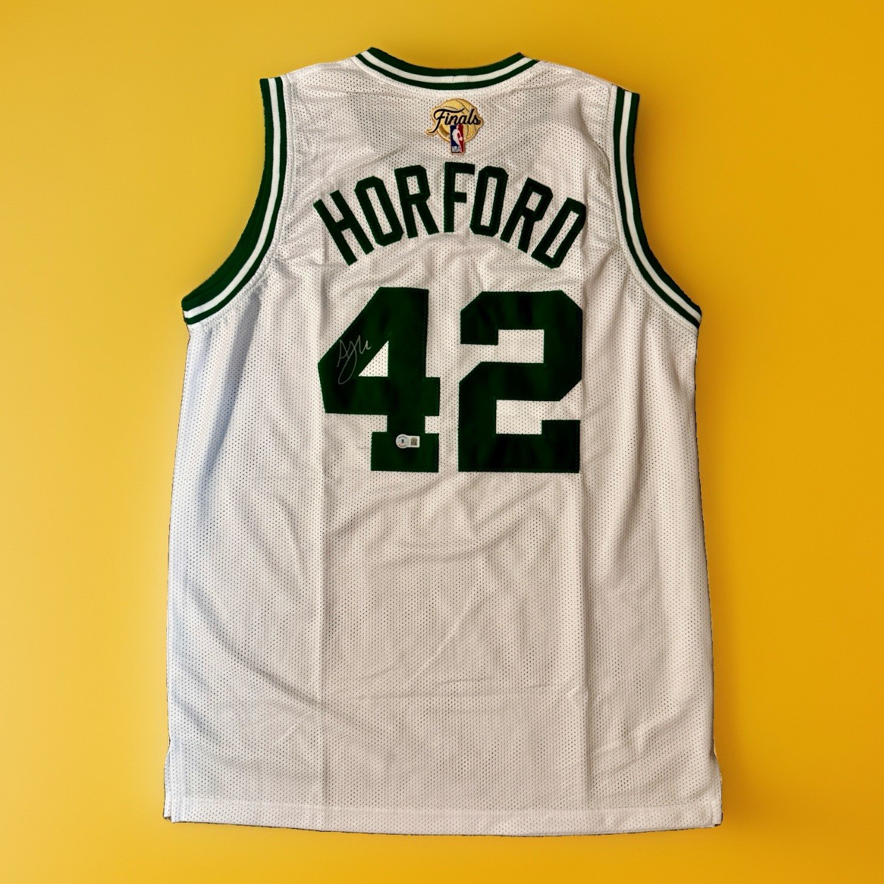 Al Horford Signed Boston Celtics Finals Jersey Beckett BAS COA NBA Autographed Al Horford Signed Boston Celtics Finals Jersey Beckett BAS COA NBA Autographed