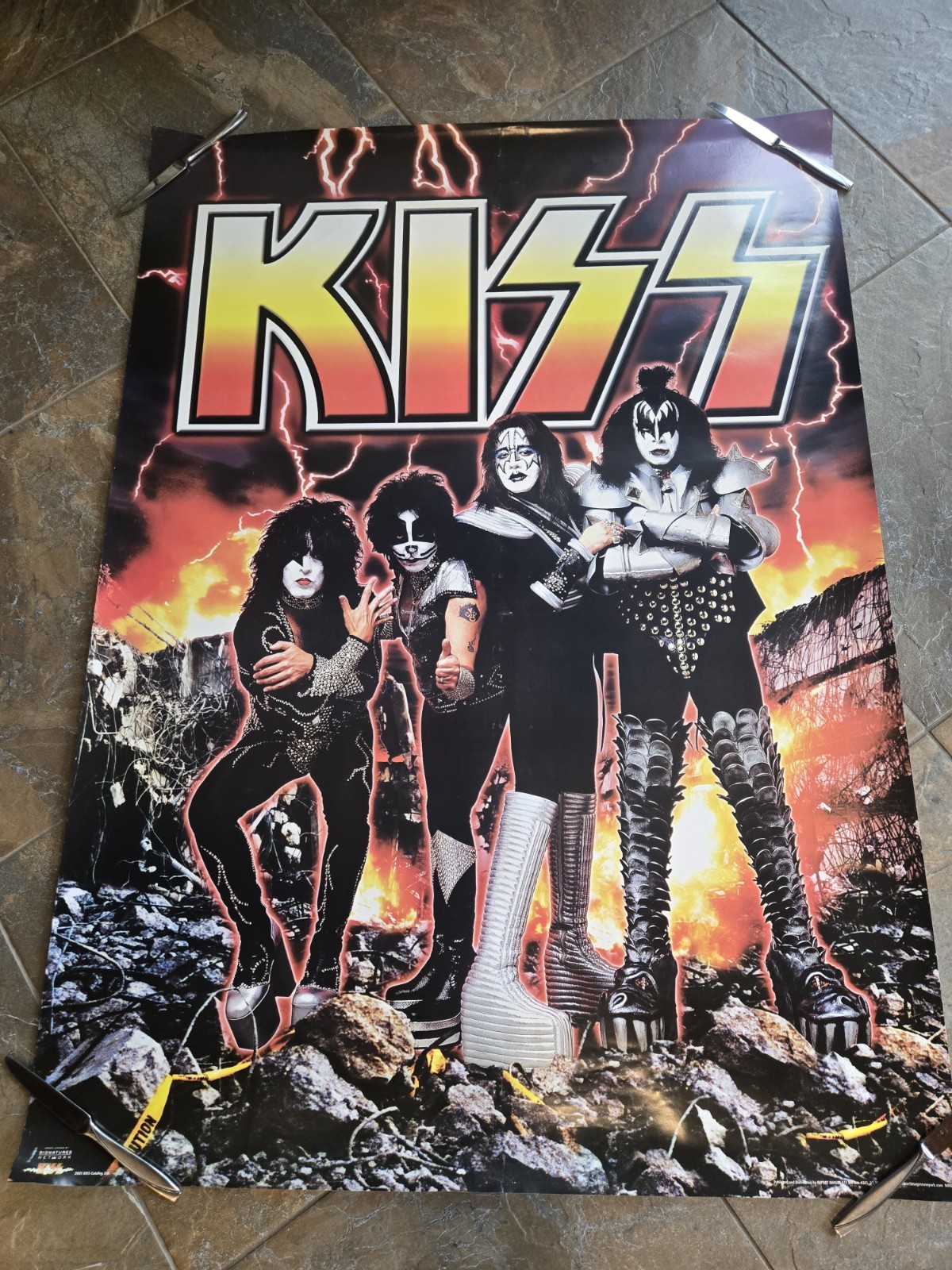 Kiss Catalog Jumbo Reunion Tour Poster Kiss Catalog Jumbo Reunion Tour Poster