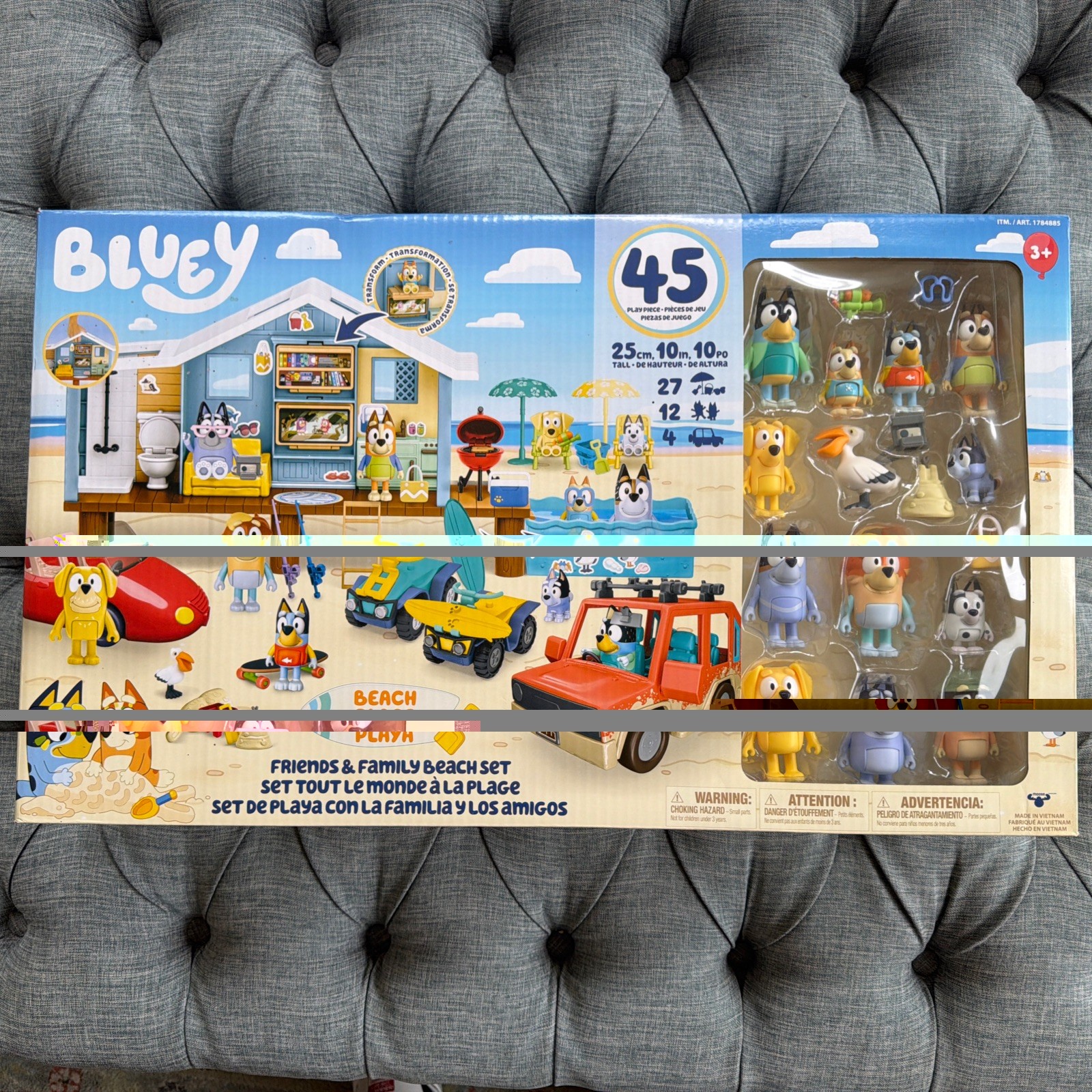 BLUEY'S Ultimate Mega Set  45+ Piece Friends & Family Beach House