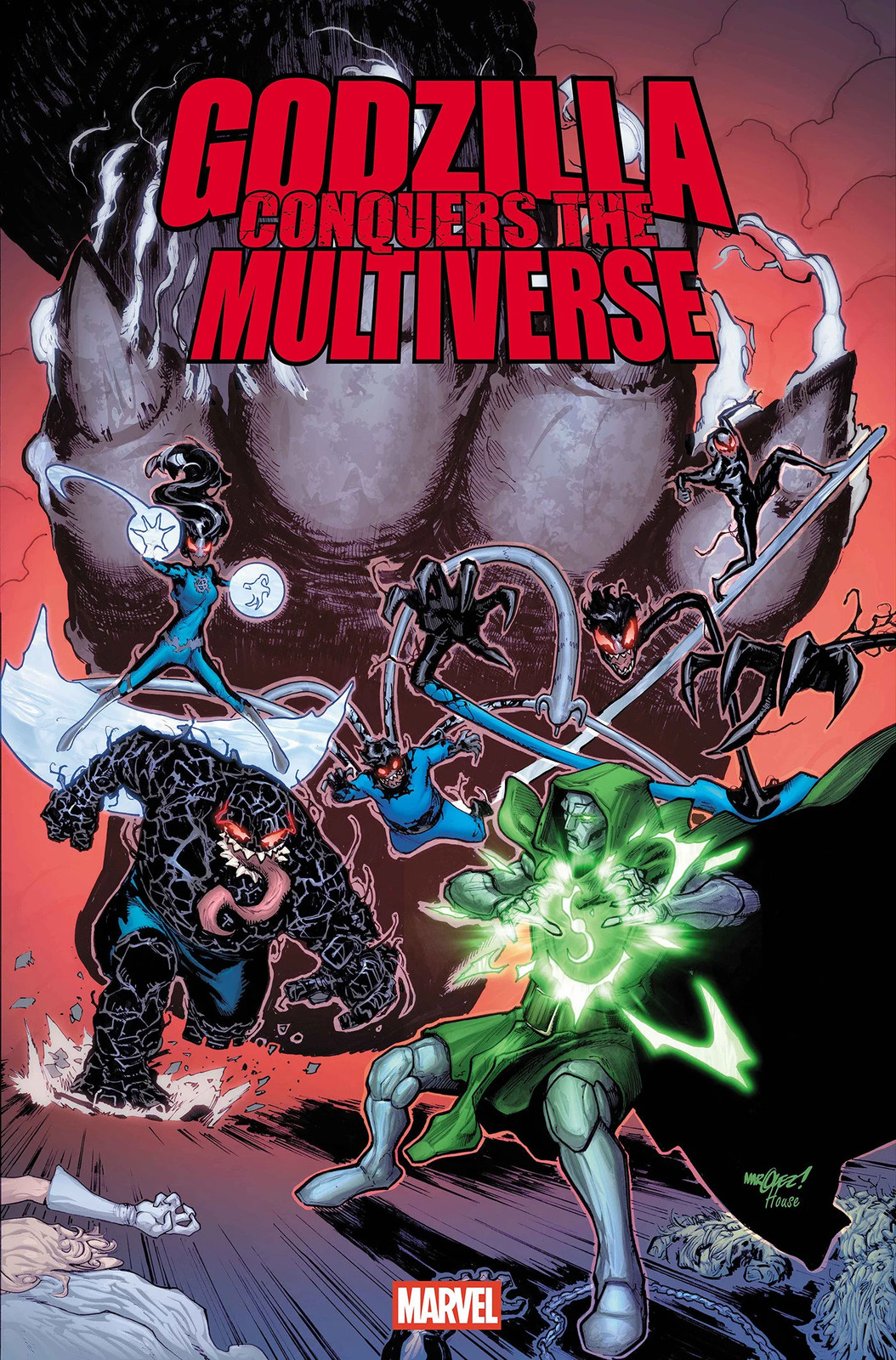 PRE-SALE: Godzilla Conquers The Multiverse #3