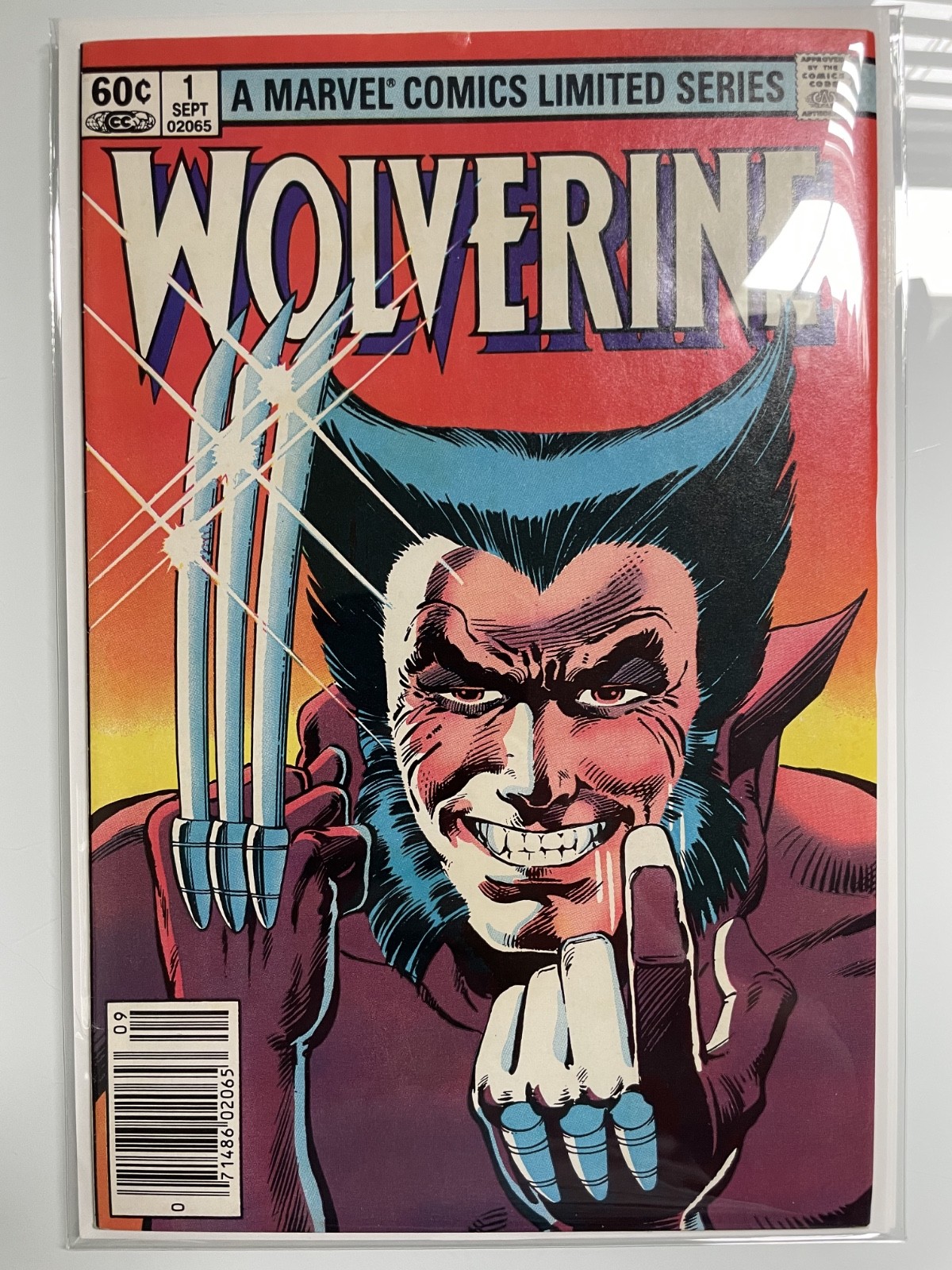 Wolverine #1 Marvel Comics September 1982 Key issue High Grade