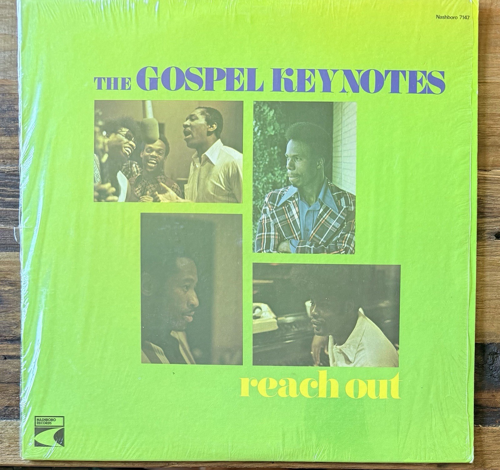 The Gospel Keynotes Reach Out 1975 Vinyl NM/VG+ The Gospel Keynotes Reach Out 1975 Vinyl NM/VG+