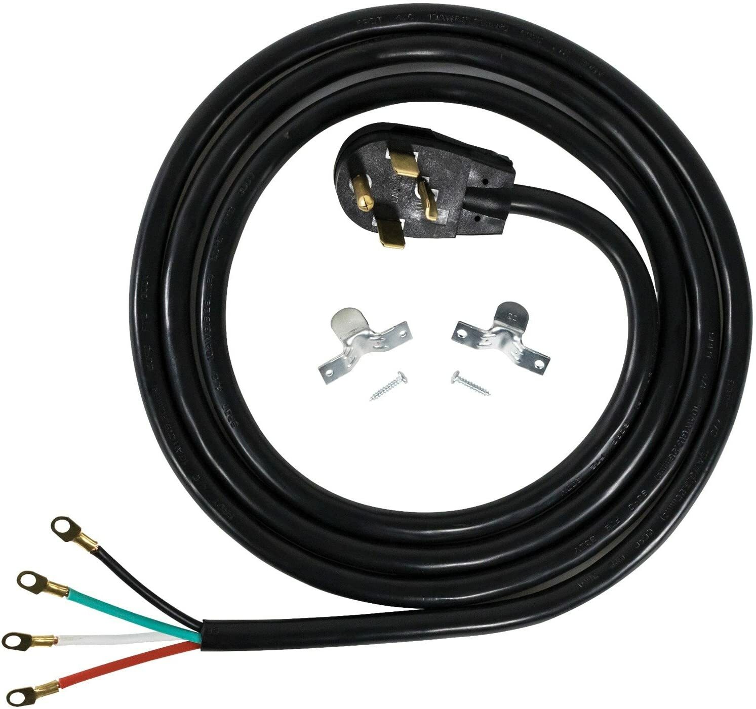 Certified Appliance 10ft 4-Wire Dryer Cord Cable Certified Appliance 10ft 4-Wire Dryer Cord Cable
