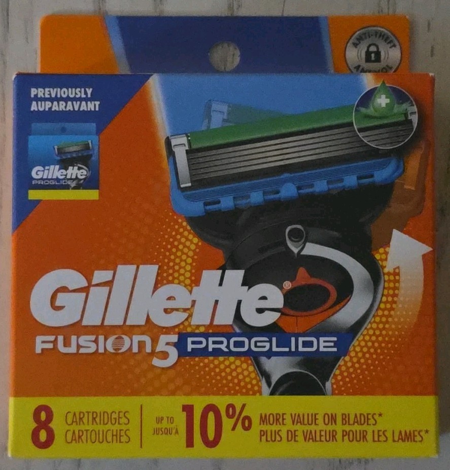 GILLETTE Fusion 5 Proglide 8 Refill Cartridges for Razers GILLETTE Fusion 5 Proglide 8 Refill Cartridges for Razers
