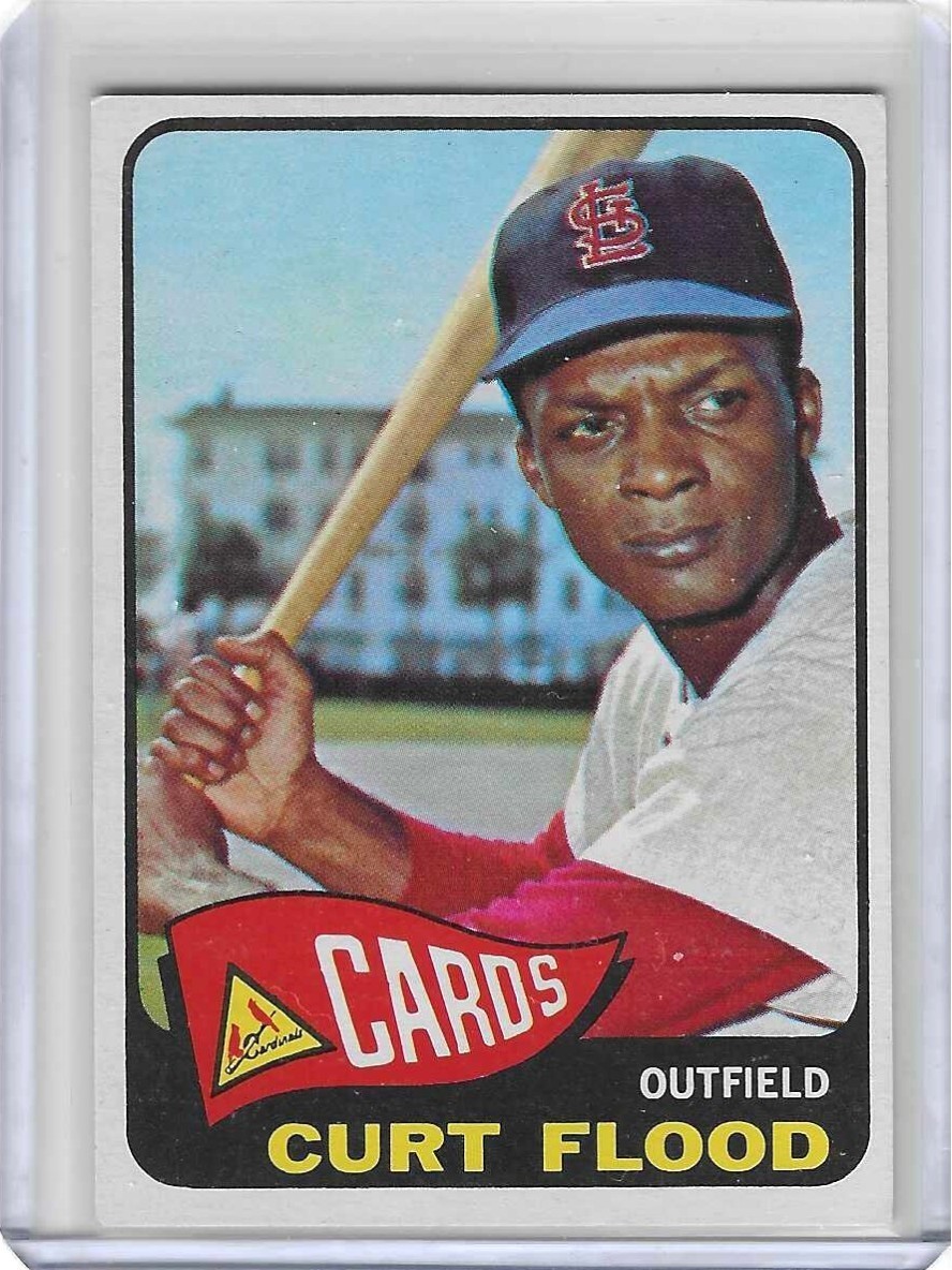 1965 Topps Curt Flood - #415 Cards (EX) 1965 Topps Curt Flood - #415 Cards (EX)