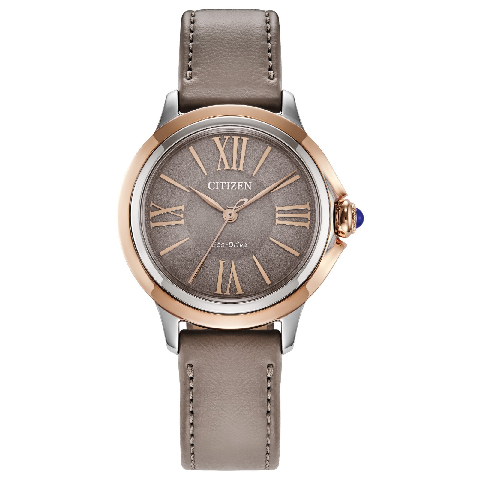 Citizen Women's Ceci Classic Eco-Drive Taupe Leather Watch 32 MM EM1166-01Z Citizen Women's Ceci Classic Eco-Drive Taupe Leather Watch 32 MM EM1166-01Z