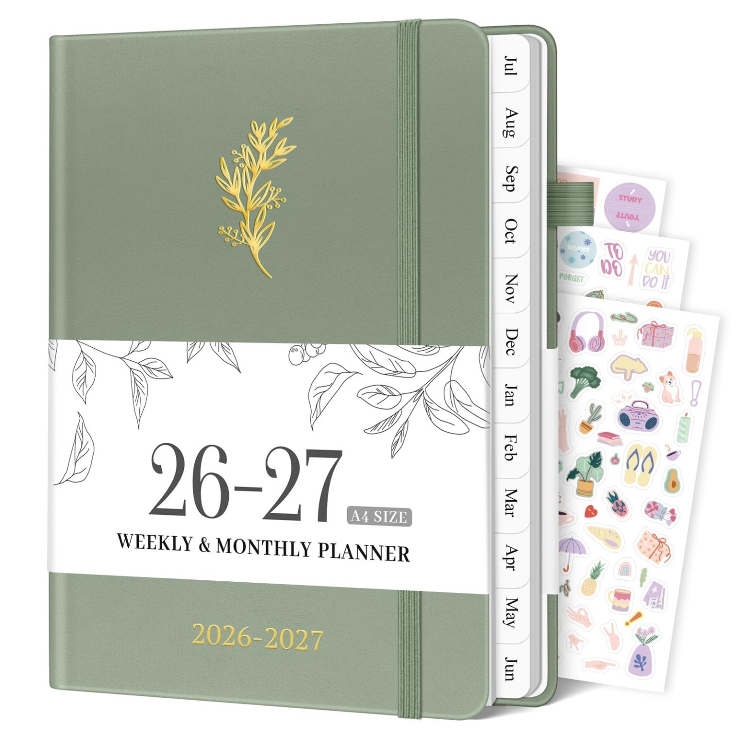 2026-2027 Planner, Weekly & Monthly Calendar with Tabs, 8.5 2026-2027 Planner, Weekly & Monthly Calendar with Tabs, 8.5