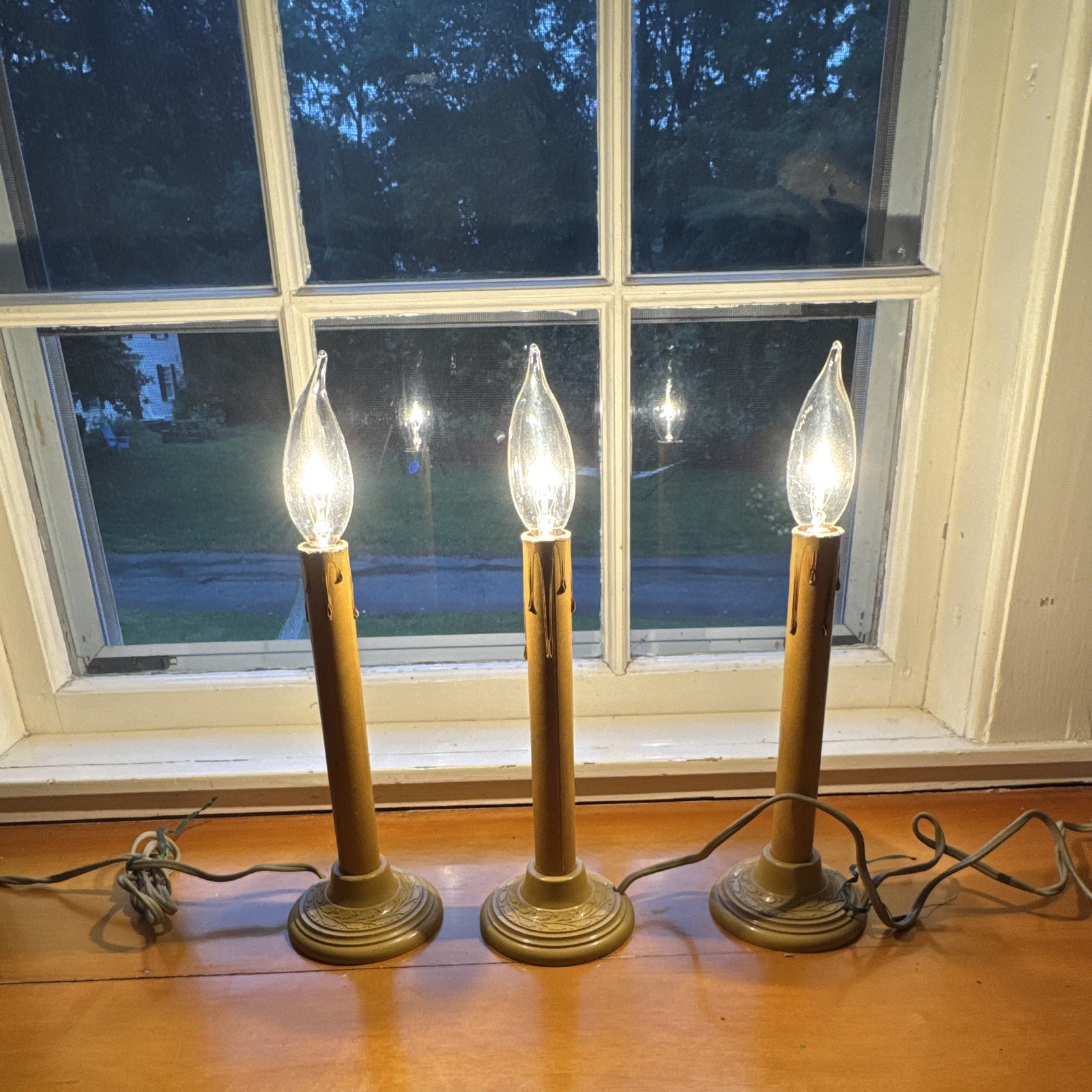Vintage CLEMCO Electric Candles (three) Vintage CLEMCO Electric Candles (three)