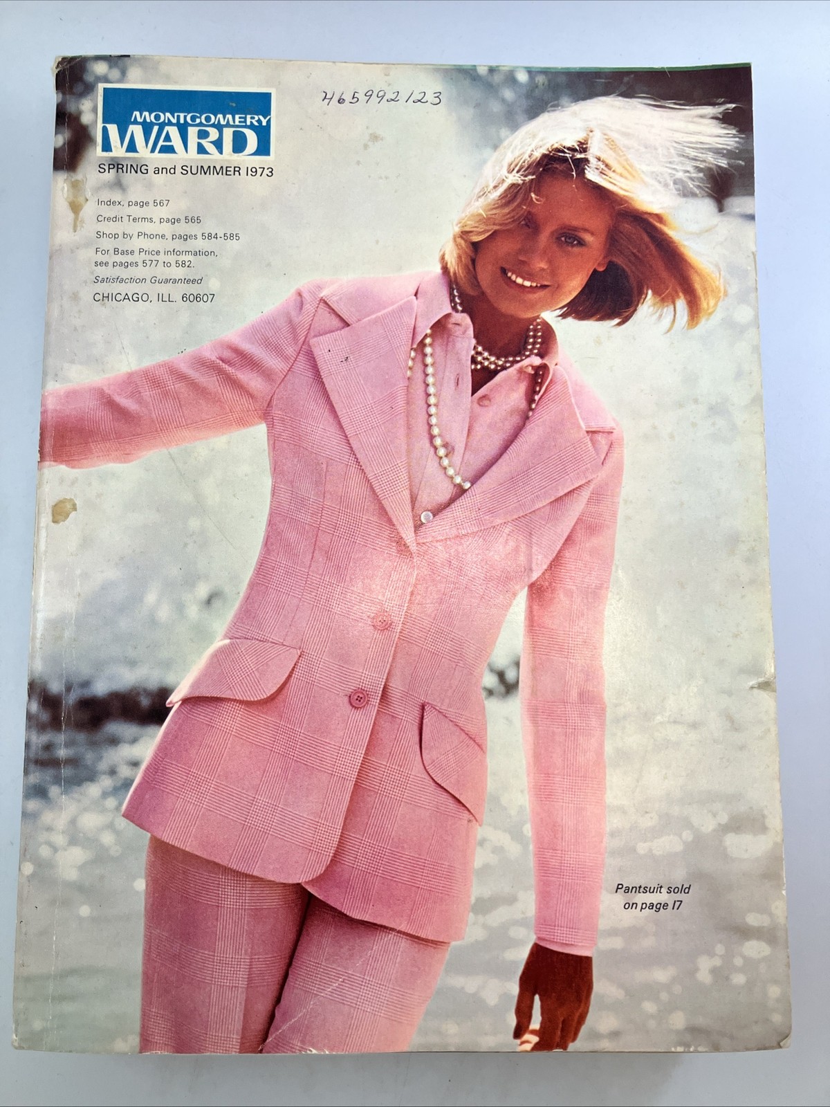 Vintage 1973 Montgomery Ward Spring Summer Catalog Retro Ordering Book