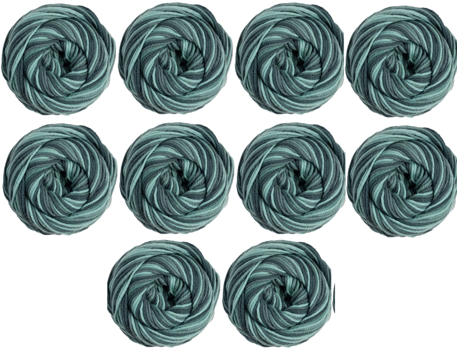 Knit Picks Dishie Worsted Cotton Yarn 10 Pack Herb Garden Multi
