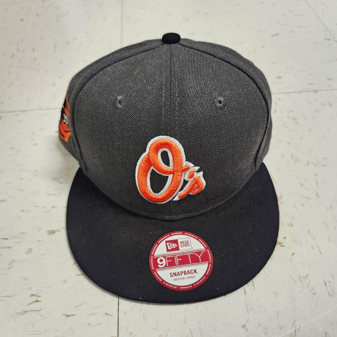 New Era 9FIFTY Baltimore Orioles Snapback Baseball Cap Gray/Black M/L New Era 9FIFTY Baltimore Orioles Snapback Baseball Cap Gray/Black M/L