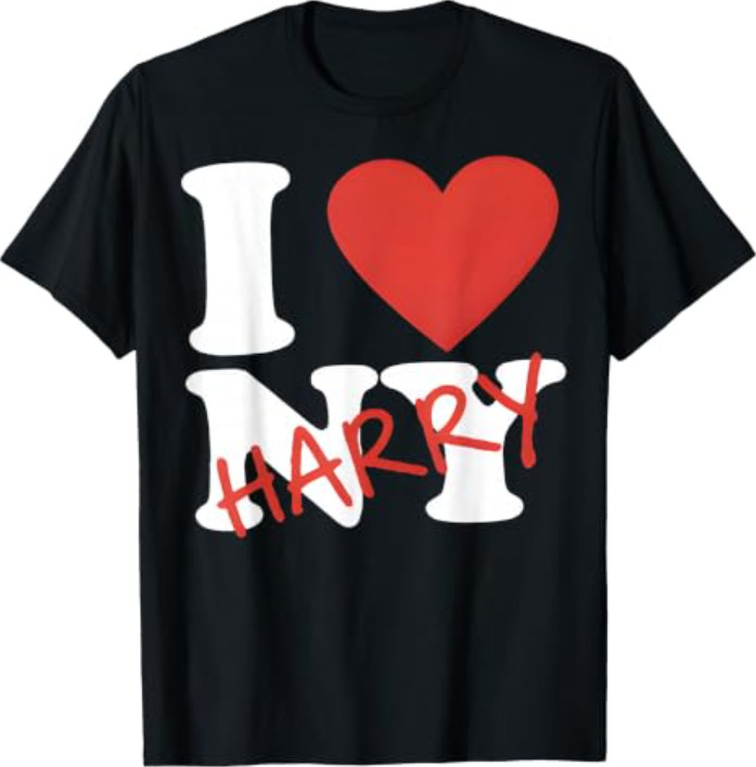Vintage I Heart Harry Retro Gifts T-Shirt Vintage I Heart Harry Retro Gifts T-Shirt