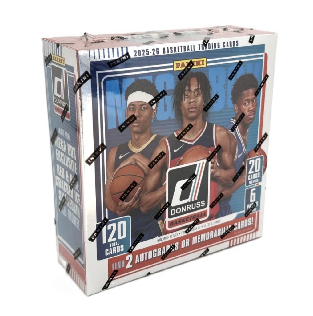 2025-26 Panini Donruss Basketball Mega Box Factory Sealed