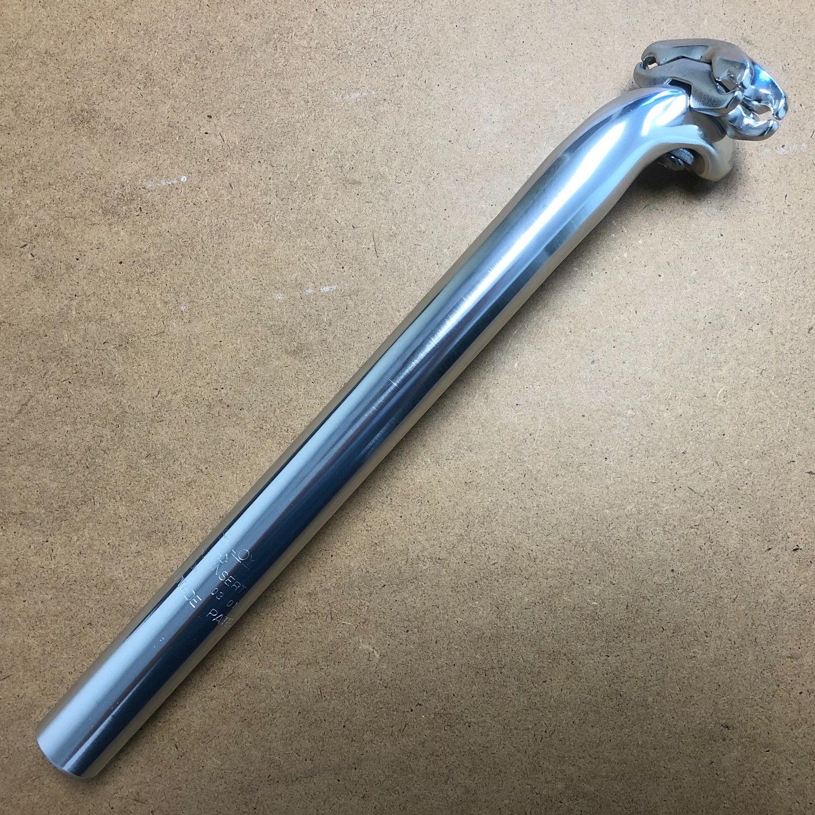 New KALLOY Bike Bicycle Alloy Seat Post 25.4-31.6mm Length 400mm No Logo Silver New KALLOY Bike Bicycle Alloy Seat Post 25.4-31.6mm Length 400mm No Logo Silver