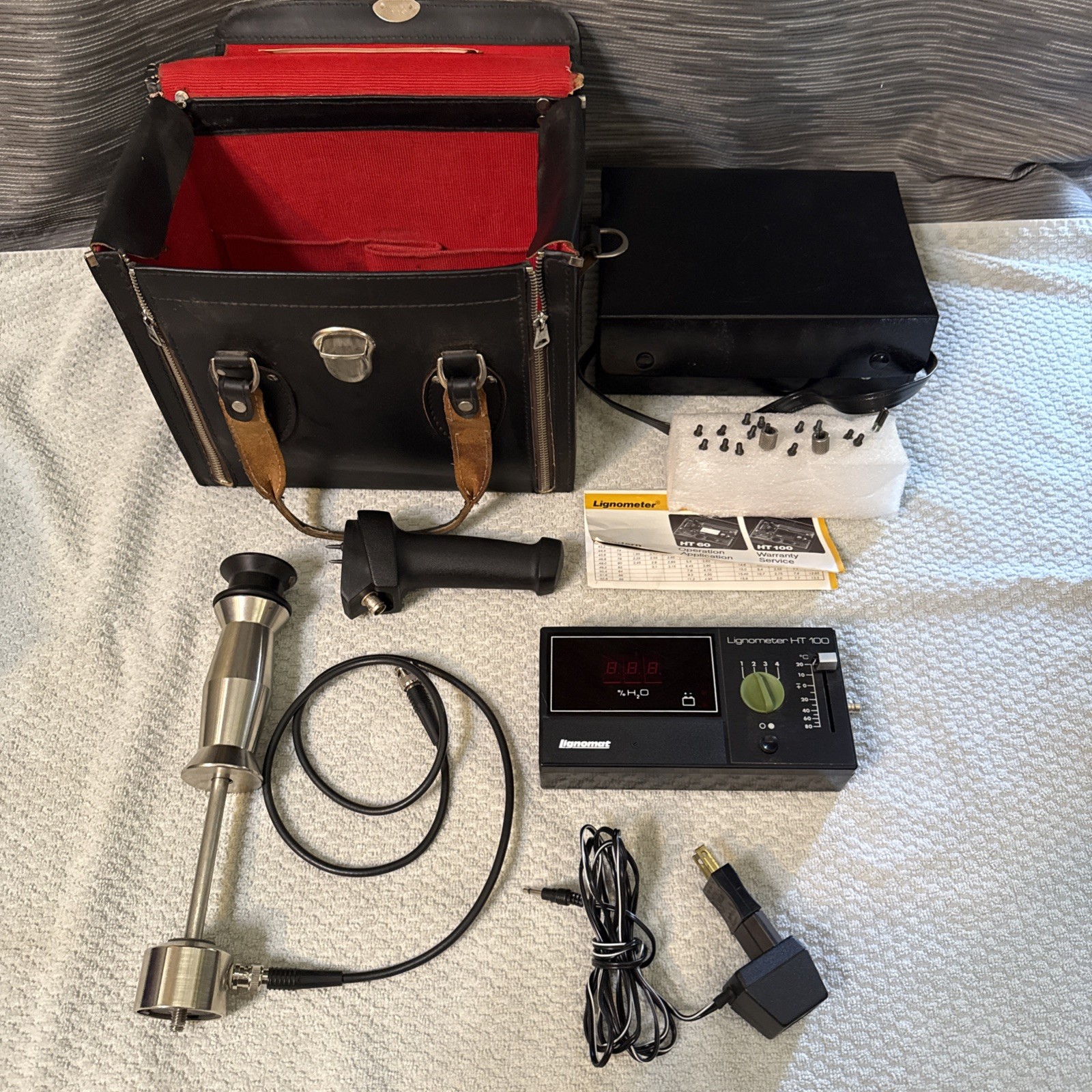 Lignomat Ligno Moisture Meter Lot HT 100
