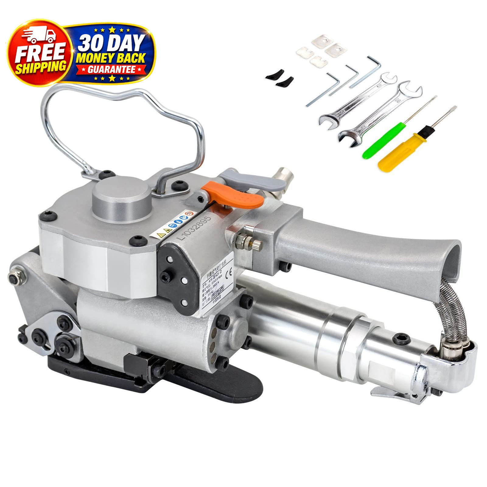 Pneumatic Strapping Tool A19 1/2 3/4inch Automatic Free Buckle PP & PET Pneumatic Strapping Tool A19 1/2 3/4inch Automatic Free Buckle PP & PET