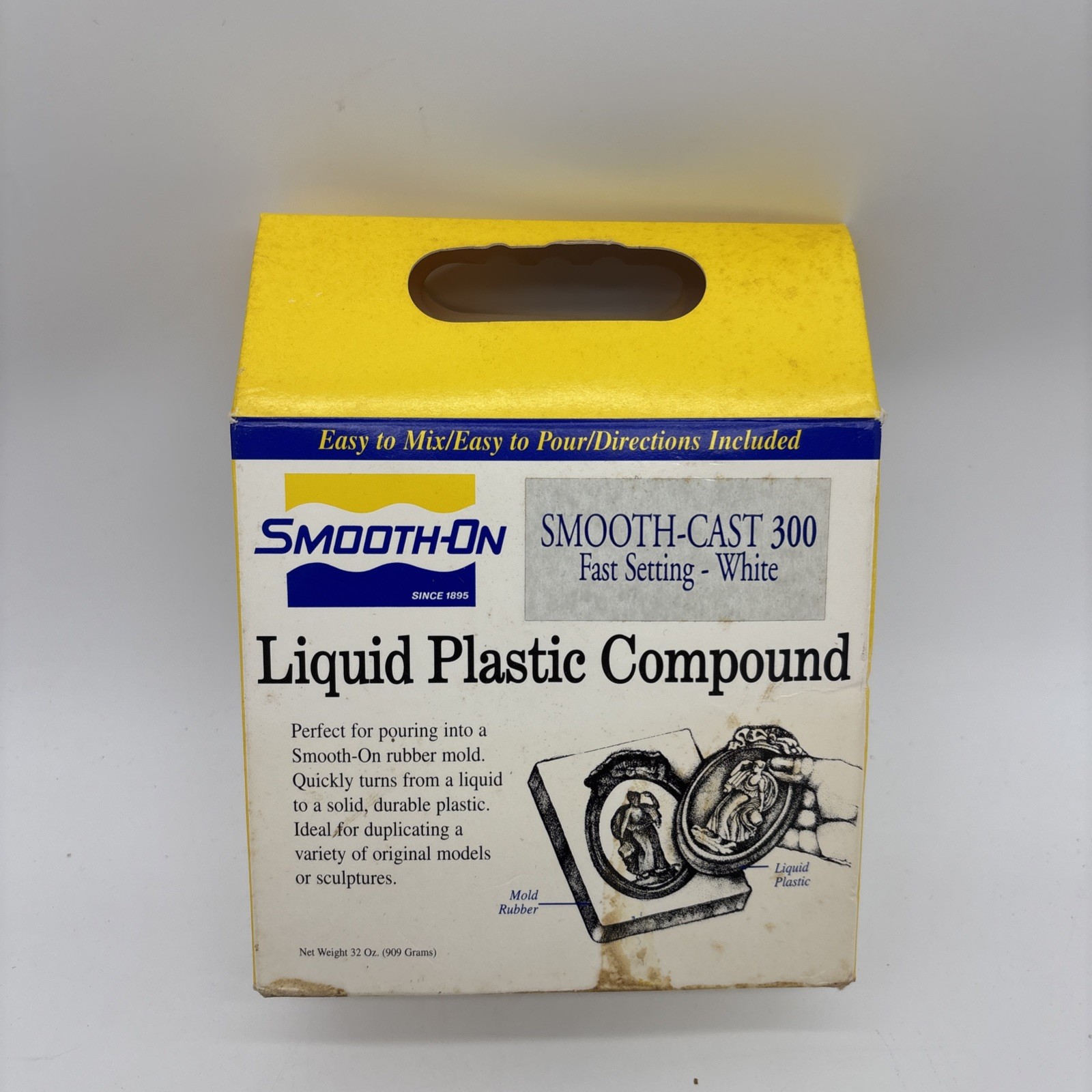 Smooth-On Smooth-Cast 300 Liquid Plastic Compound & Casting Resin White Smooth-On Smooth-Cast 300 Liquid Plastic Compound & Casting Resin White