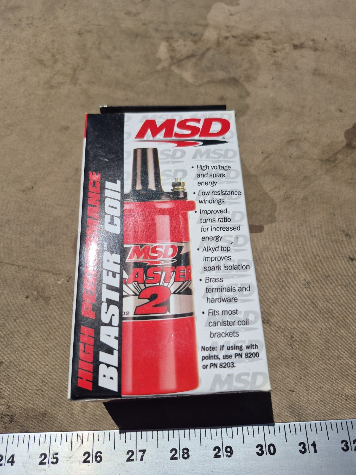 MSD 8202 Ignition Canister Coil Blaster 2 Series High Performance, Red, 6-series MSD 8202 Ignition Canister Coil Blaster 2 Series High Performance, Red, 6-series