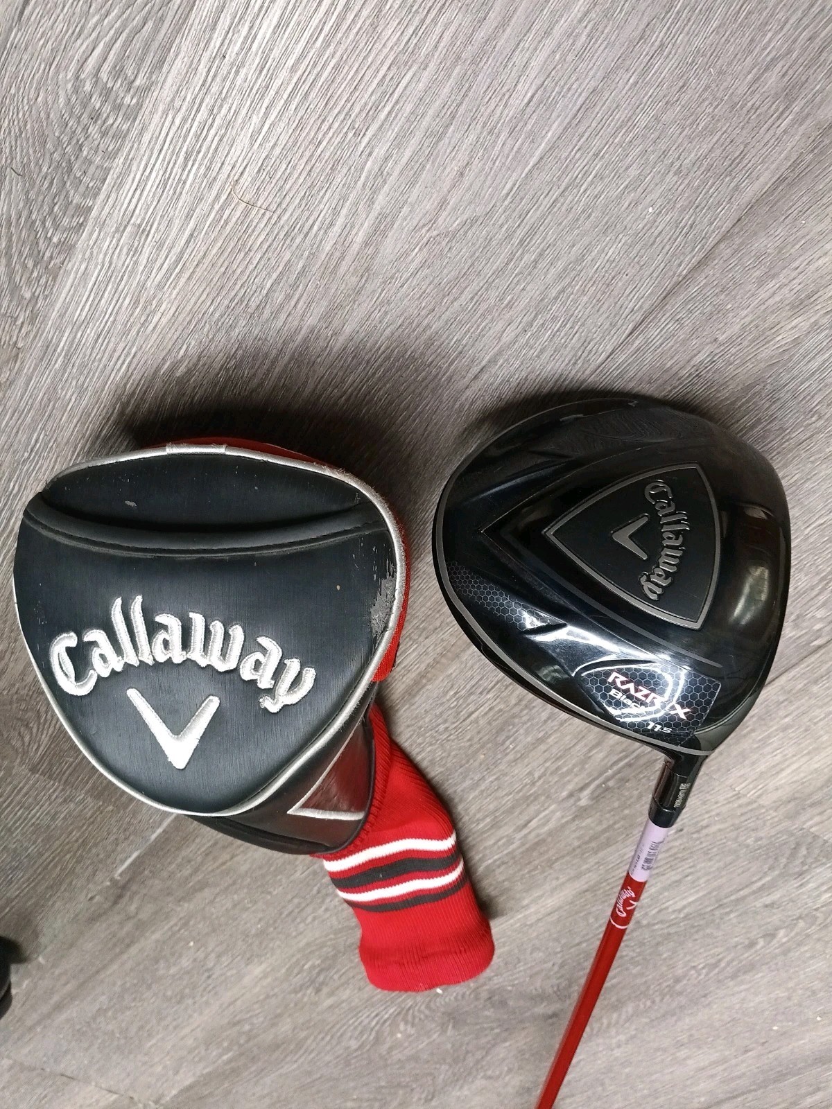 MINT *Callaway Razr X Black Driver 10.5° Fujikura Motore F8 60 Regular