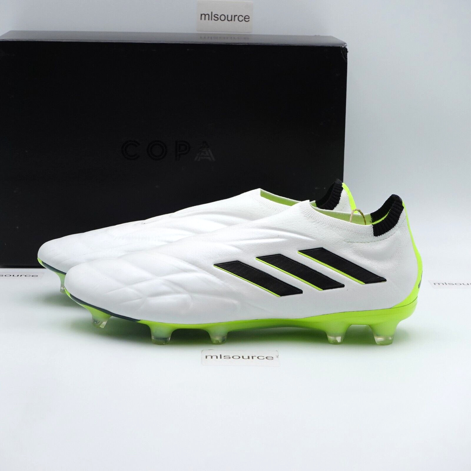 adidas Copa Pure+ FG Men\'s Plus Elite Laceless Leather Soccer Cleats HQ8955