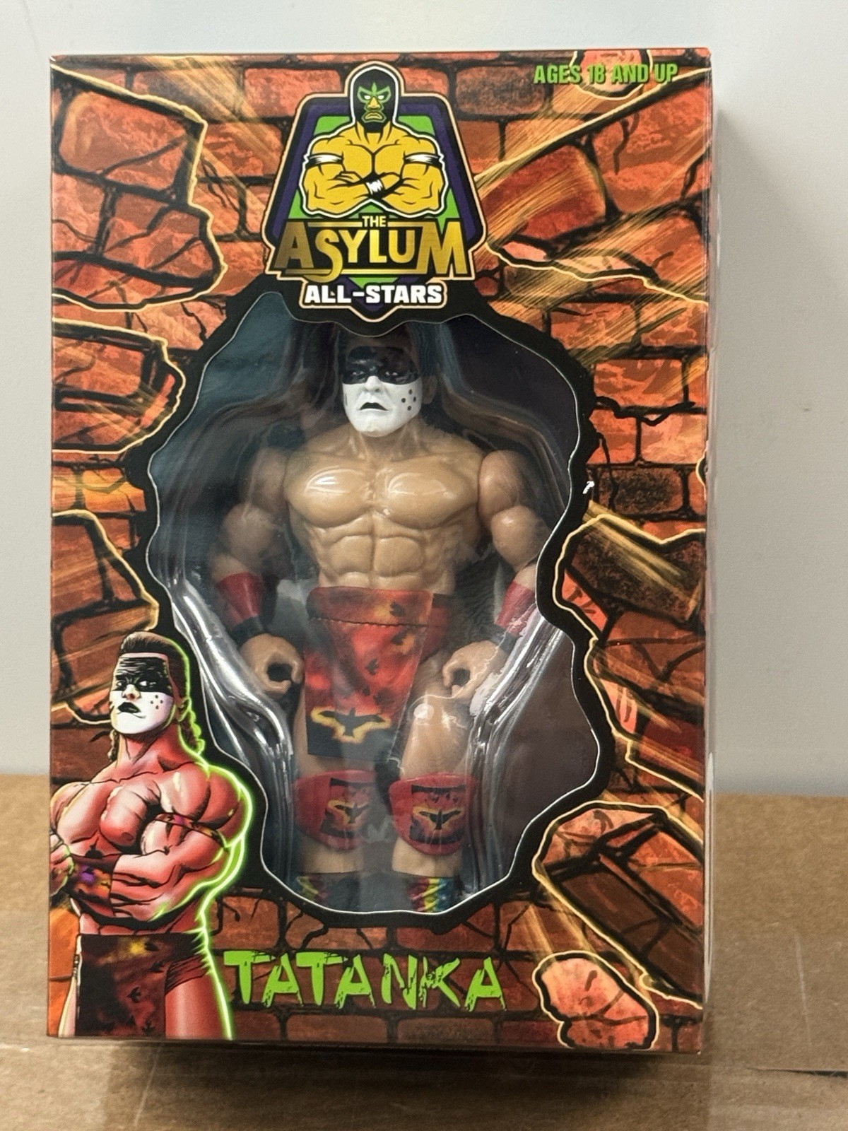 The Asylum All Stars Tatanka Wwf Wwe Wrestling Mattel Elite Remco The Asylum All Stars Tatanka Wwf Wwe Wrestling Mattel Elite Remco