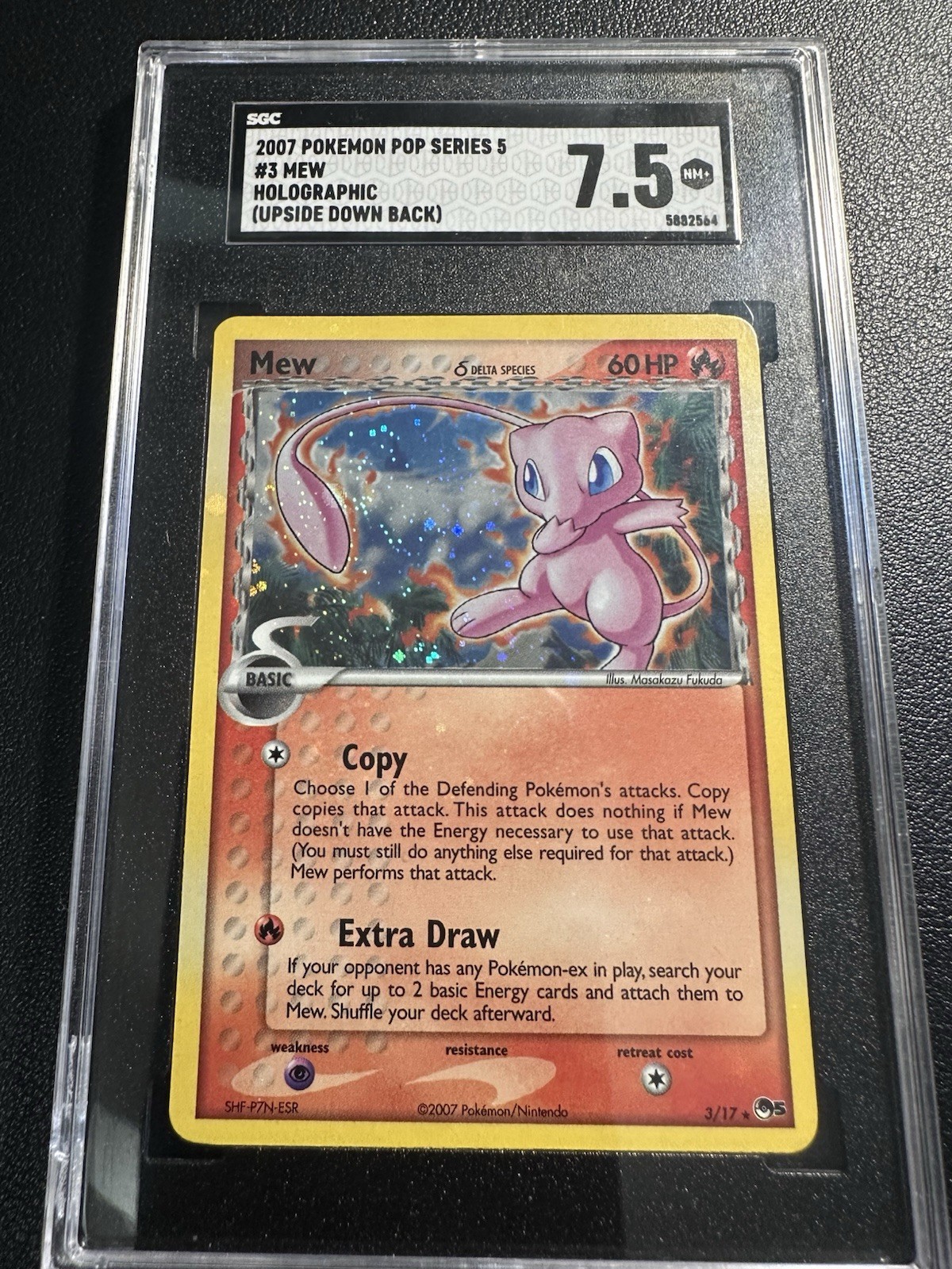 Mew (Delta Species) 003/017 POP Series 5 Holo Mew (Delta Species) 003/017 POP Series 5 Holo