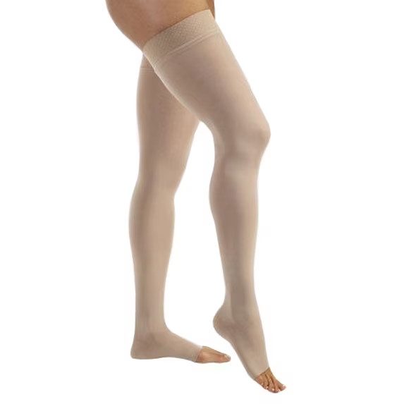 Jobst Relief Open Toe Thigh Highs w/Silicone Dot Band 20-30 mmHg Jobst Relief Open Toe Thigh Highs w/Silicone Dot Band 20-30 mmHg