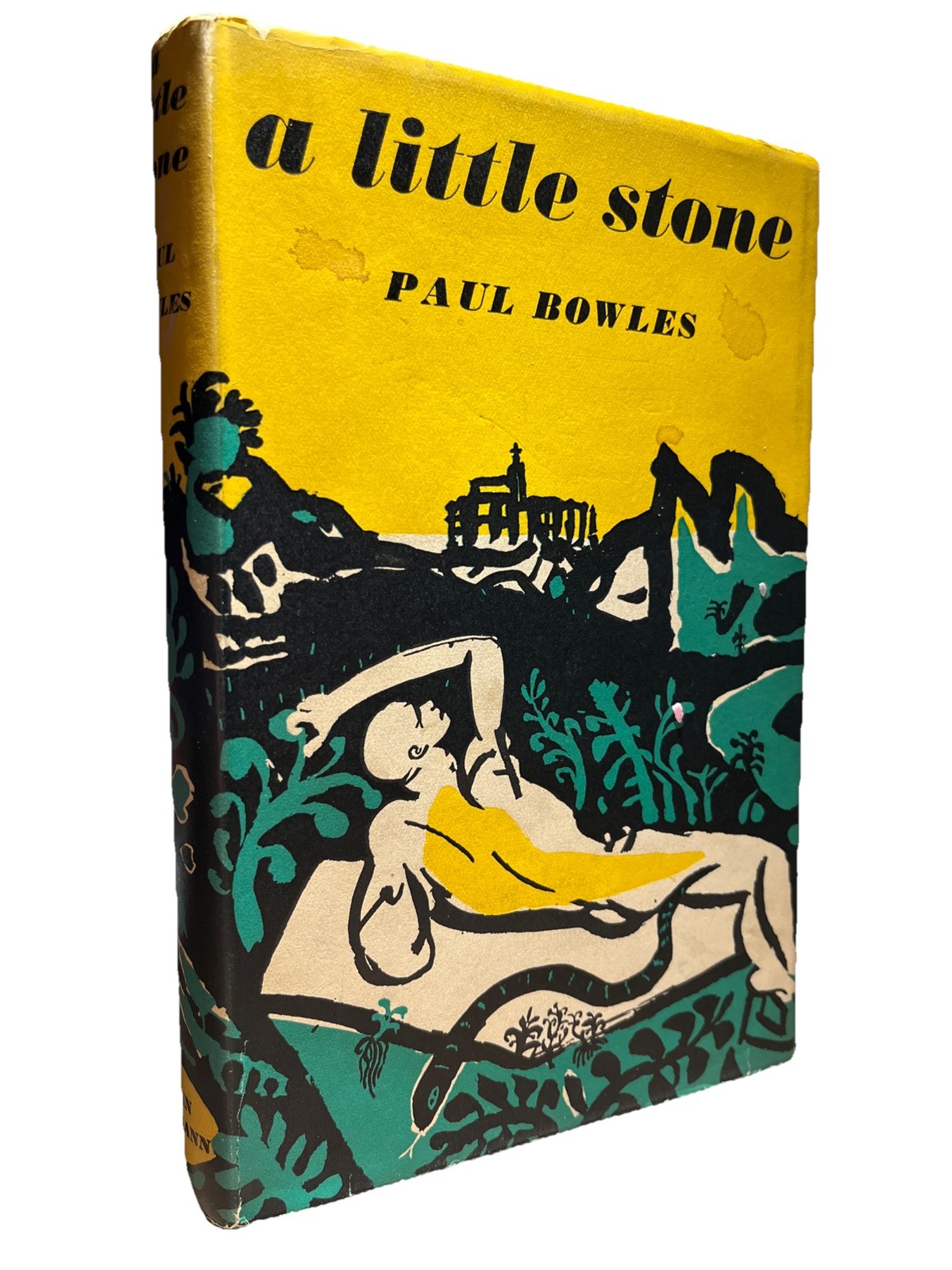 Paul Bowles~A Little Stone 1950 1st UK Edition / Near Fine in a Very Good DJ Paul Bowles~A Little Stone 1950 1st UK Edition / Near Fine in a Very Good DJ