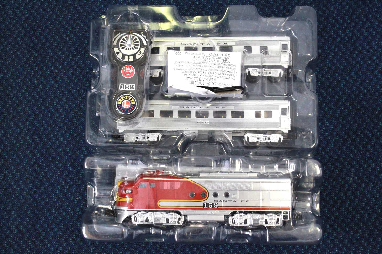 Lionel Trains Santa Fe Train Set Model 6-84719 Lionel Trains Santa Fe Train Set Model 6-84719