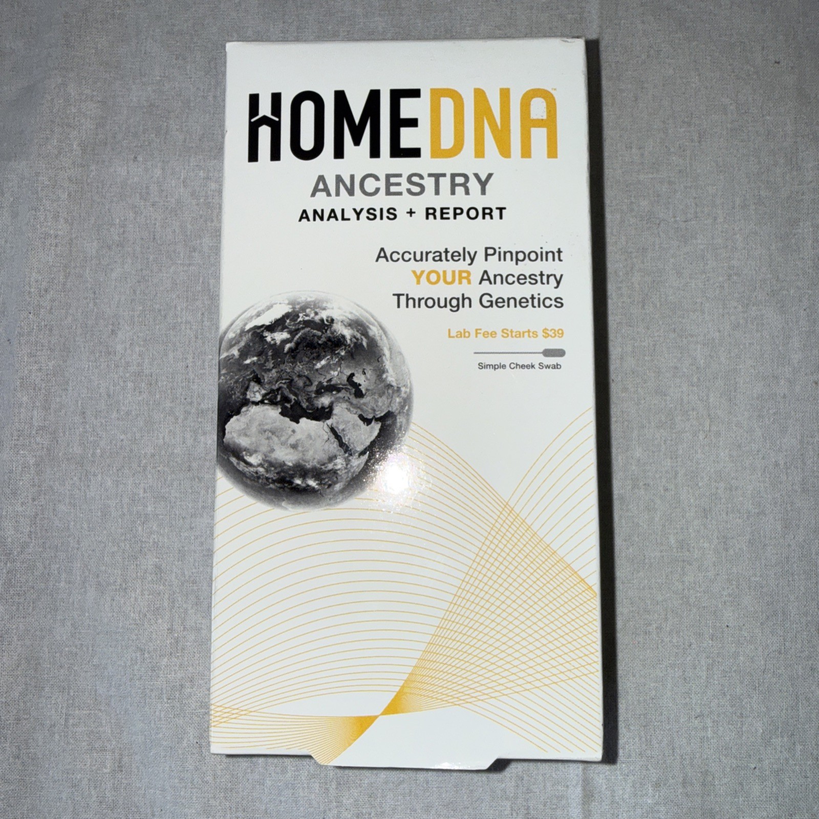 DDC HomeDNA Collection Kit Ancestry Analysis Report HOME Lab Fee Extra $39 NEW DDC HomeDNA Collection Kit Ancestry Analysis Report HOME Lab Fee Extra $39 NEW