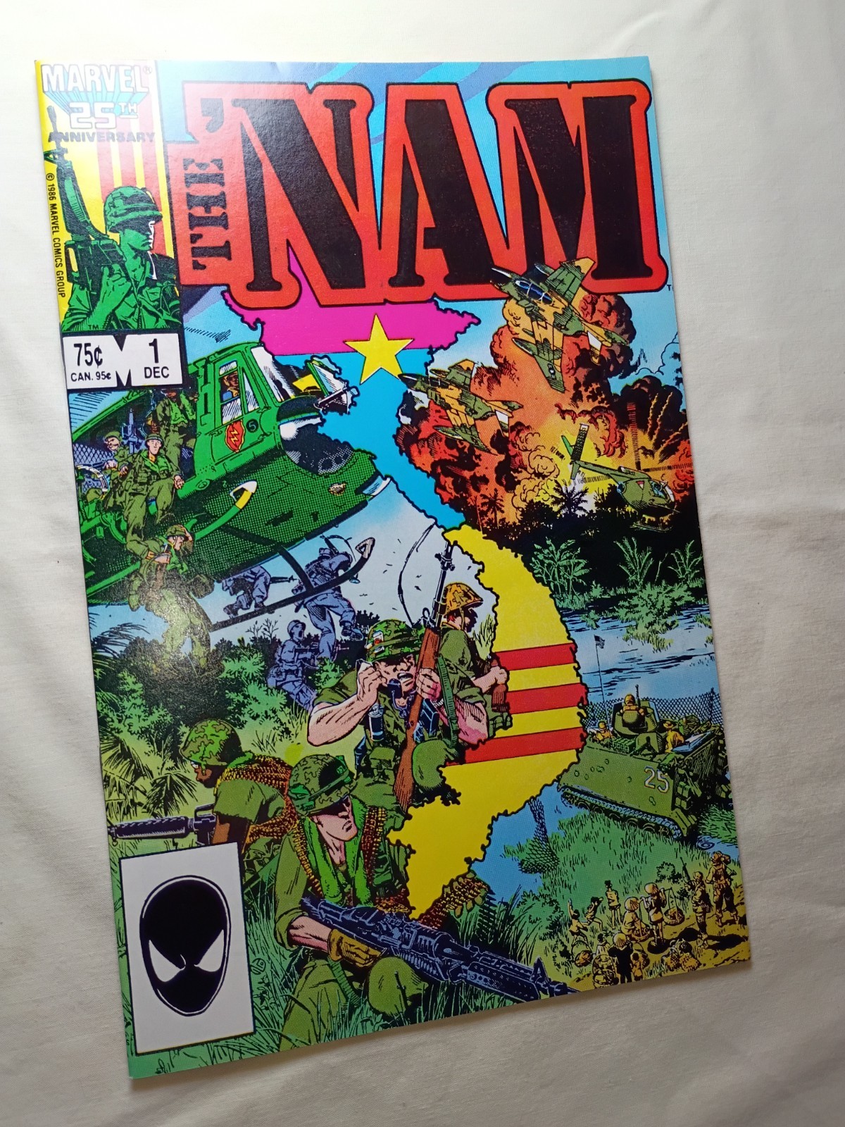 ULTIMATE THE \'NAM COLLECTORS LOT — Issues #1-31 Run + Rare 1986 Poster + Spin-of