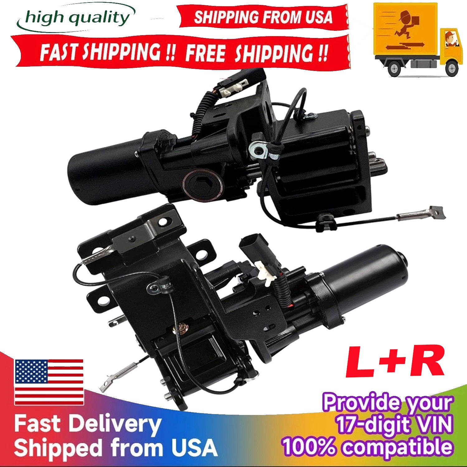 Pair Power Running Board Motor For Ford Expedition Lincoln Navigator 2018-2024