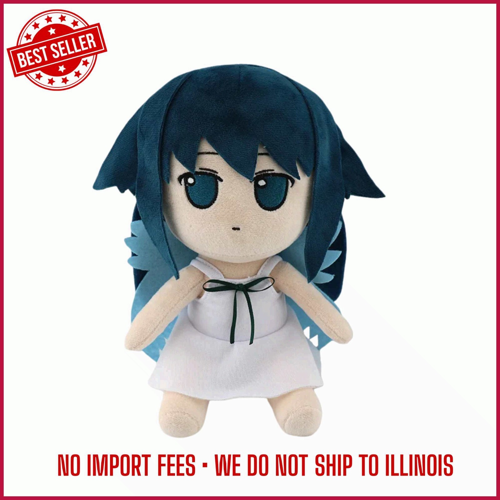 HOT 20CM Song of Saya Fumo Plush Doll Soft Stuffed Anime Cosplay Gift Toy HOT 20CM Song of Saya Fumo Plush Doll Soft Stuffed Anime Cosplay Gift Toy