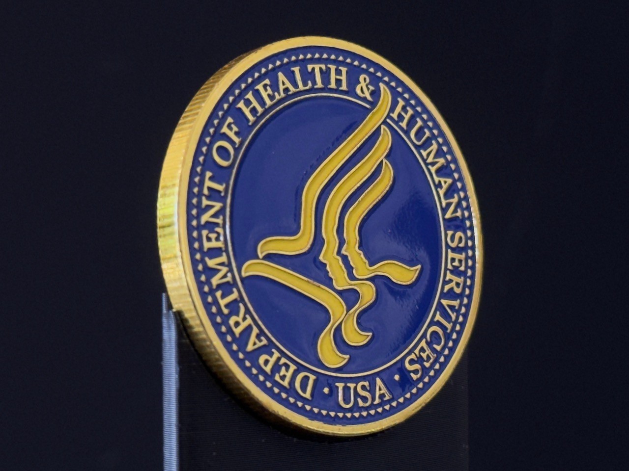 U.S. Department of Health and Human Services HHS Challenge Coin U.S. Department of Health and Human Services HHS Challenge Coin