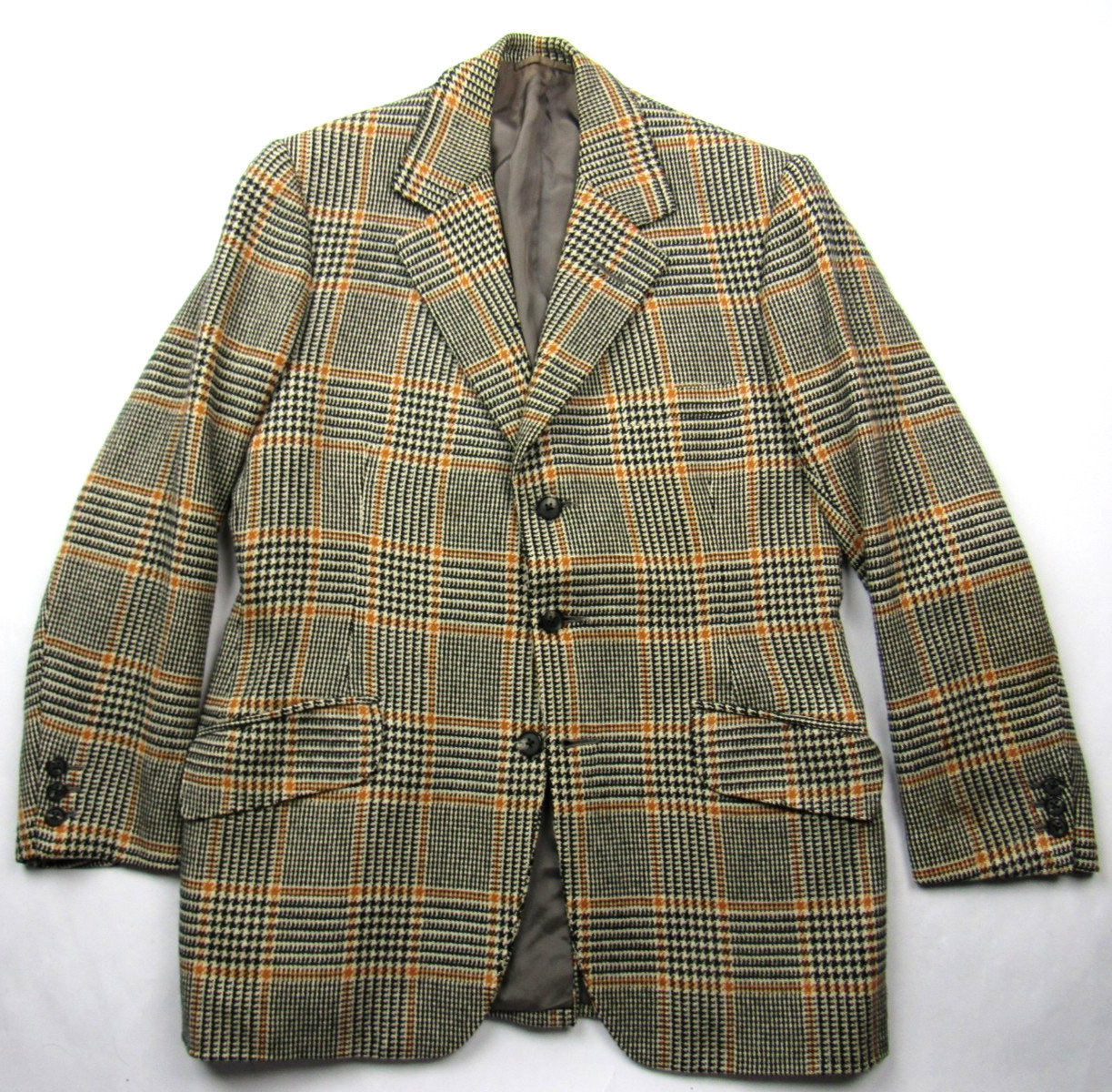 Vtg 1973 Bespoke Bernard Weatherill Savile Row Cashmere Blazer Jacket Sz 38 S ?
