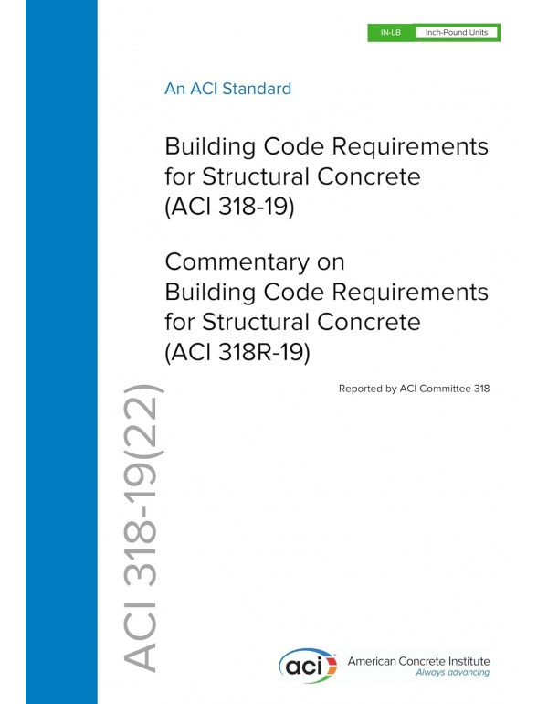 ACI CODE-318-19(22) (LOT OF 5)