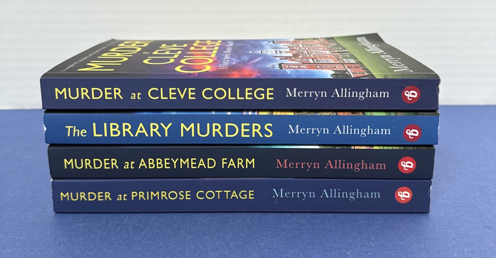 Lot of 4 ~ Trade PB Books ~ Merryn Allingham ~ FLORA STEELE MYSTERY ~ #3,6,8,9 Lot of 4 ~ Trade PB Books ~ Merryn Allingham ~ FLORA STEELE MYSTERY ~ #3,6,8,9