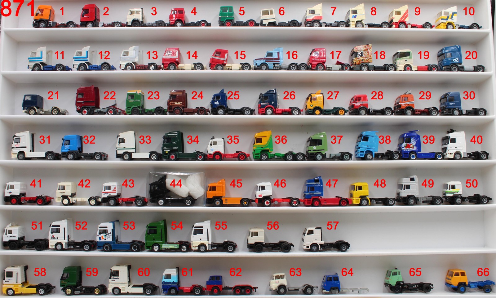 Bastelmodelle Herpa u.a. Zugmaschinen Scania, MAN, Iveco etc. 1:87 /871