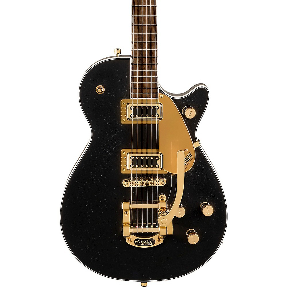 Gretsch G5237TG Electromatic Jet FT Bigsby LE Guitar Black Pearl Metallic