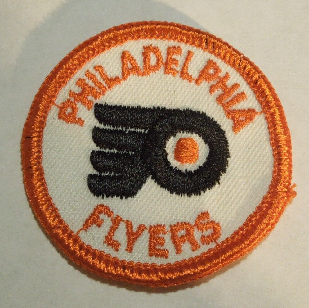 Philadelphia Flyers NHL Hockey Team Logo Insignia Embroidered Sew On Patch Philadelphia Flyers NHL Hockey Team Logo Insignia Embroidered Sew On Patch