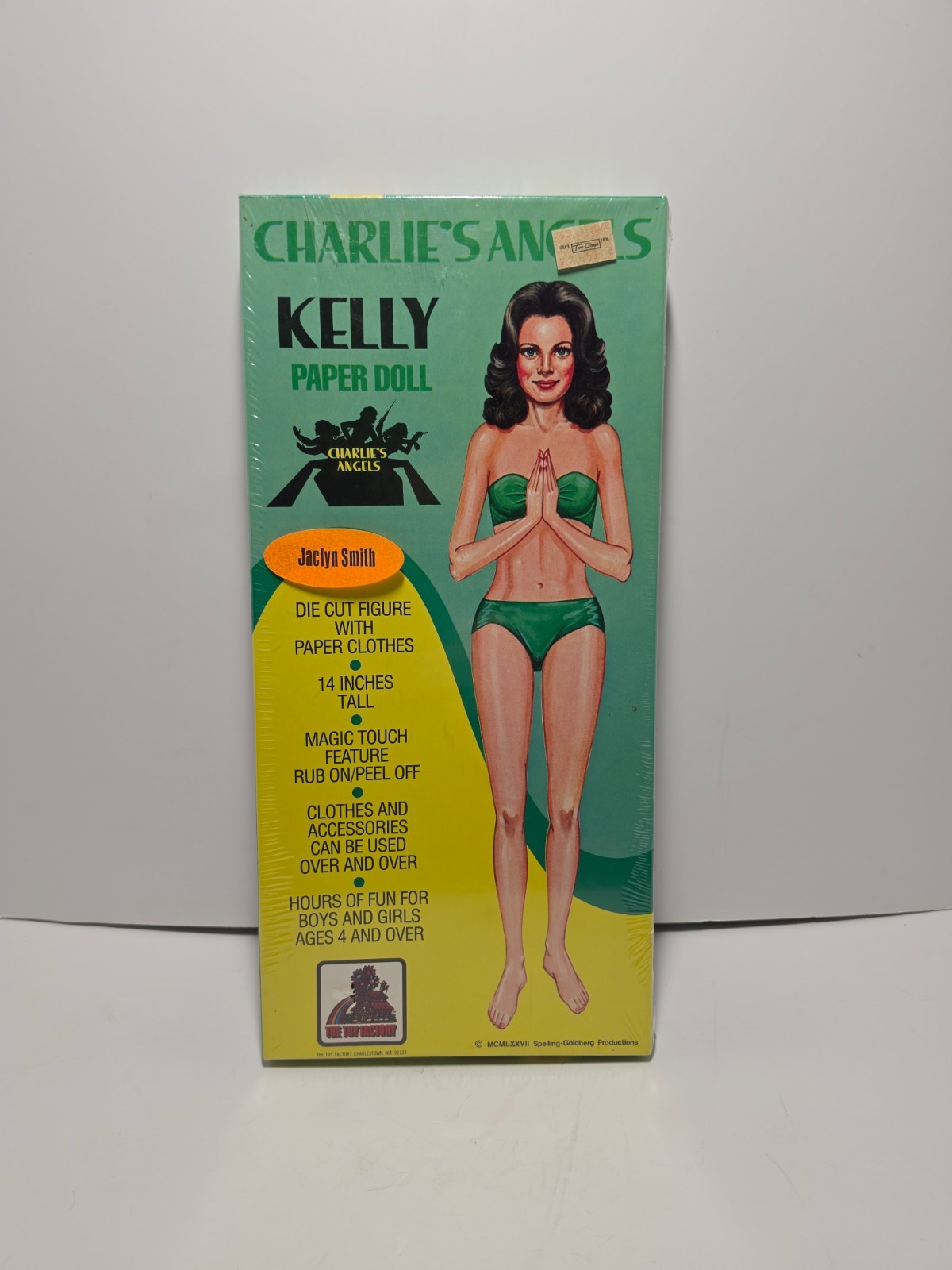 Vintage Charlie's Angels Kelly Jaclyn Smith Paper Doll Toy Factory 14 Vintage Charlie's Angels Kelly Jaclyn Smith Paper Doll Toy Factory 14