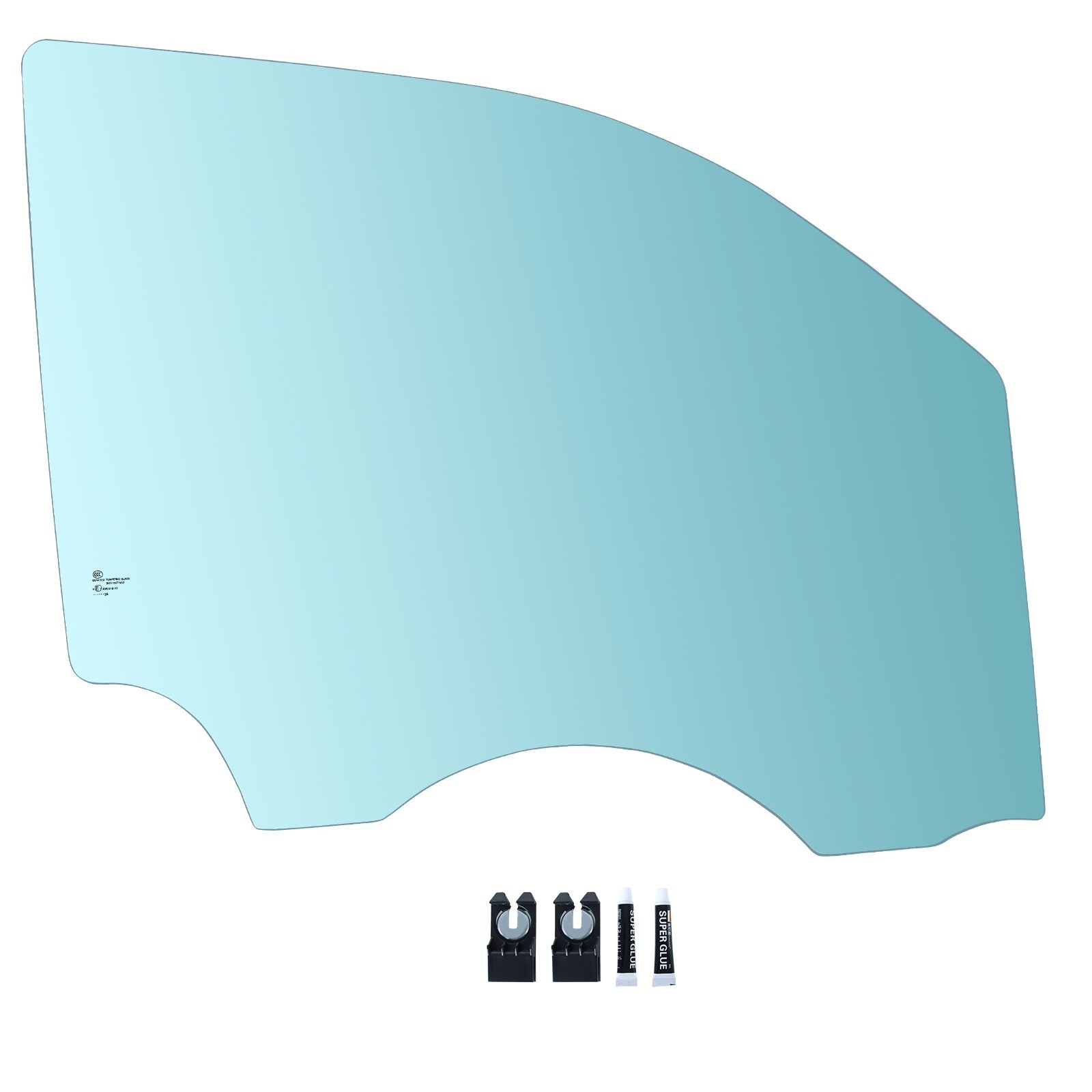 Fits 2019-2024 Ram 1500 Pickup Passenger Right Side Front Door Window Glass