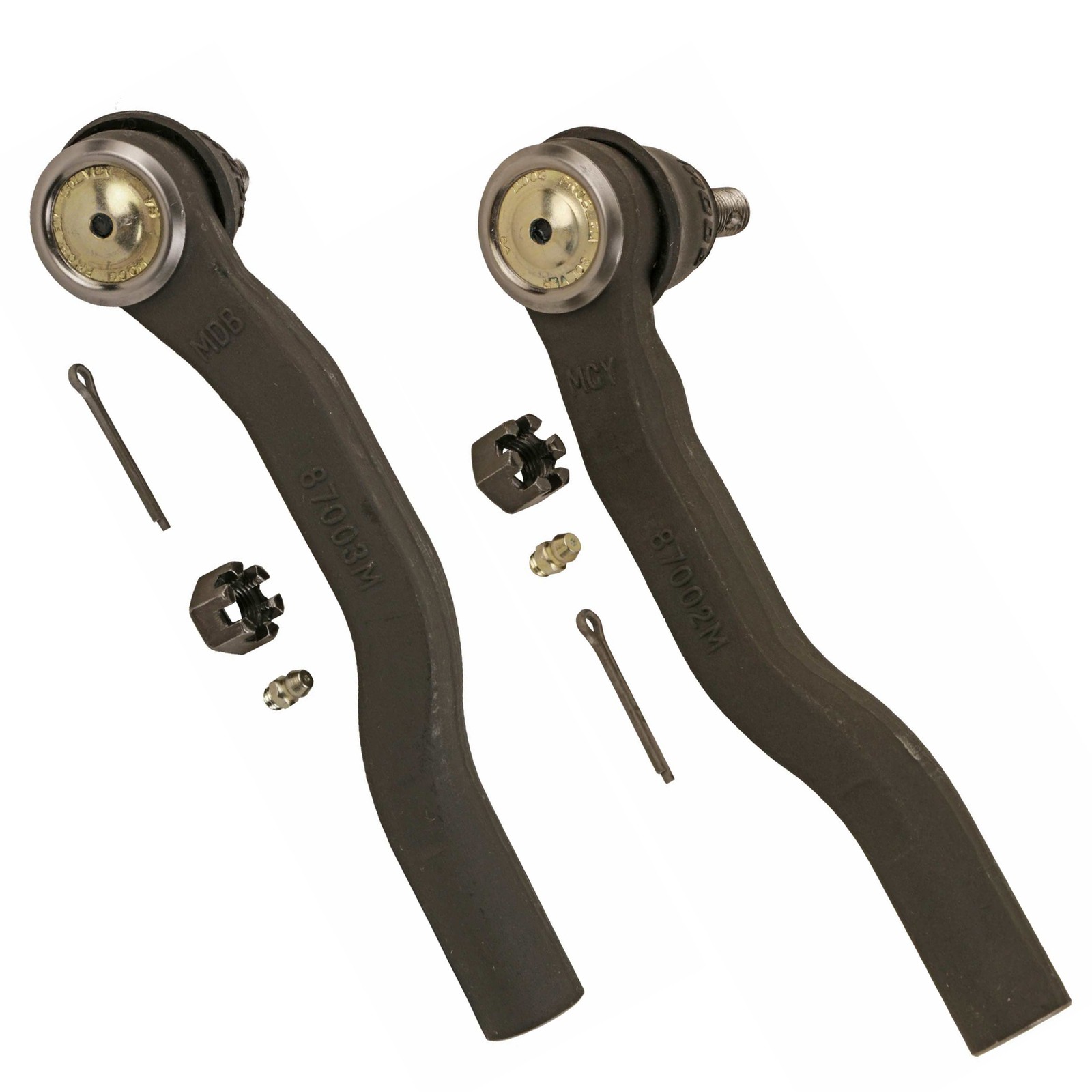 MOOG Pair Steering Tie Rod Ends Set of 2 Front Outer For Toyota Sienna 04-10